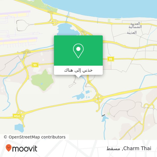 خريطة Charm Thai