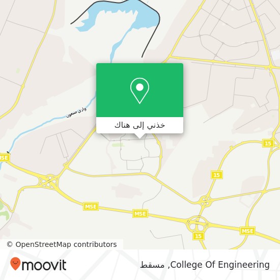 خريطة College Of Engineering