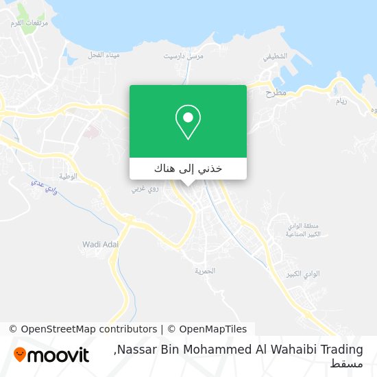 خريطة Nassar Bin Mohammed Al Wahaibi Trading