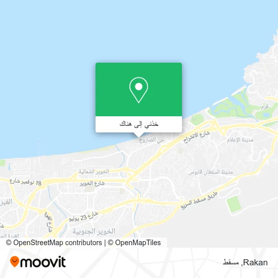 خريطة Rakan