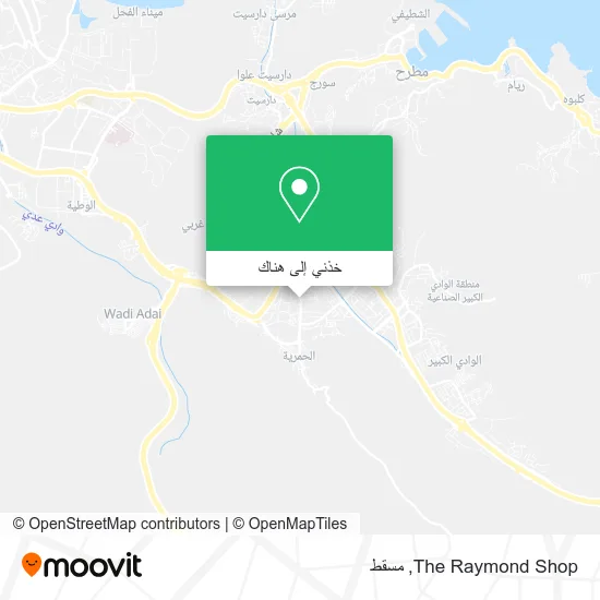 خريطة The Raymond Shop