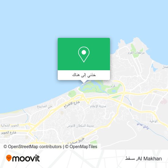 خريطة Al Makhan