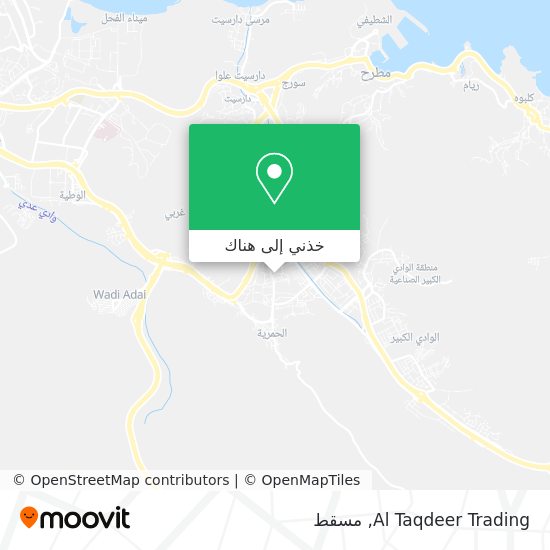 خريطة Al Taqdeer Trading