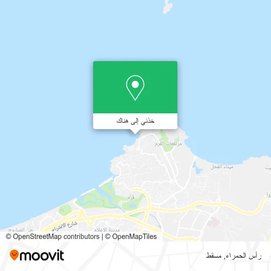 خريطة رأس الحمراء