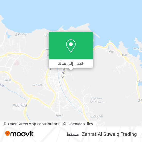 خريطة Zahrat Al Suwaiq Trading