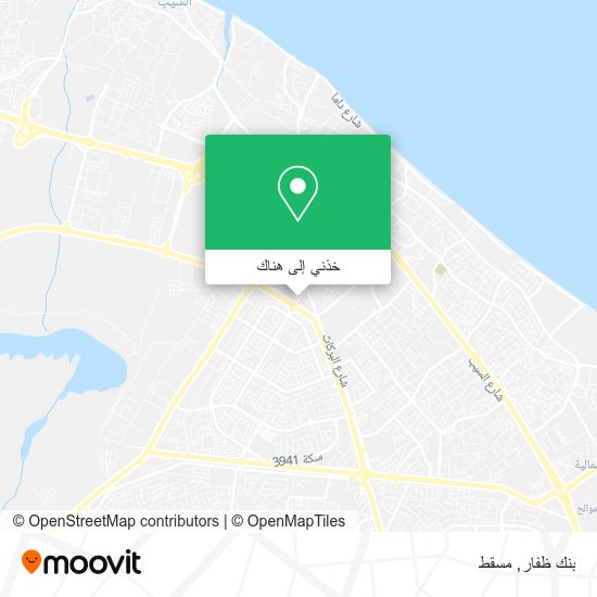 خريطة بنك ظفار