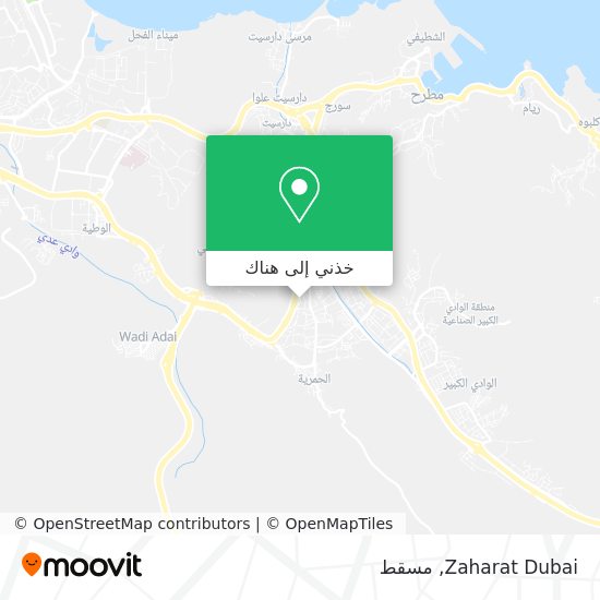 خريطة Zaharat Dubai