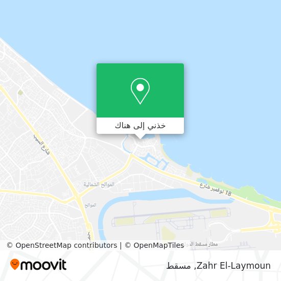 خريطة Zahr El-Laymoun