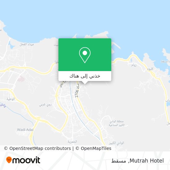 خريطة Mutrah Hotel