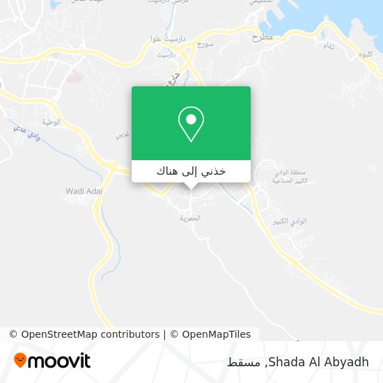 خريطة Shada Al Abyadh