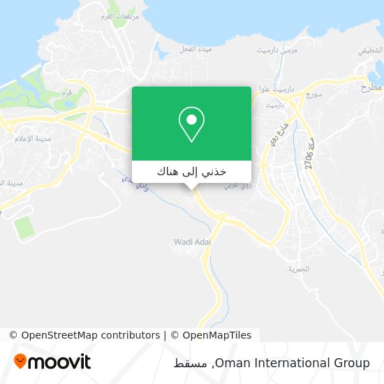 خريطة Oman International Group