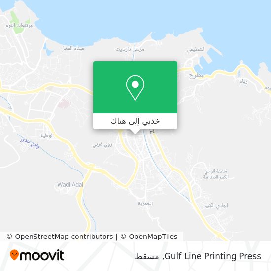 خريطة Gulf Line Printing Press