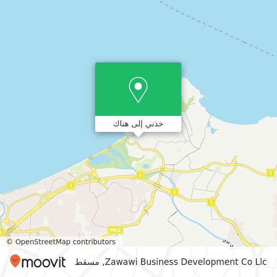 خريطة Zawawi Business Development Co Llc