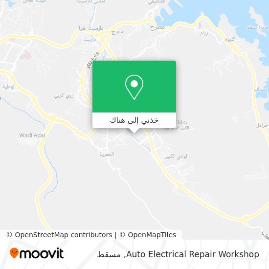 خريطة Auto Electrical Repair Workshop