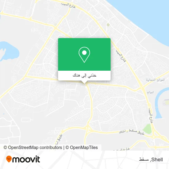 خريطة Shell