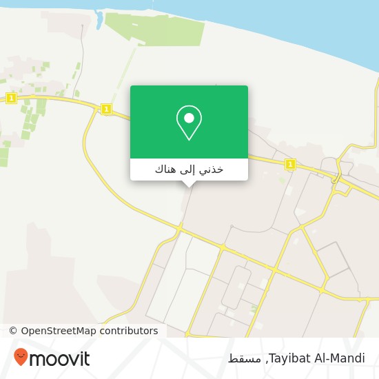 خريطة Tayibat Al-Mandi