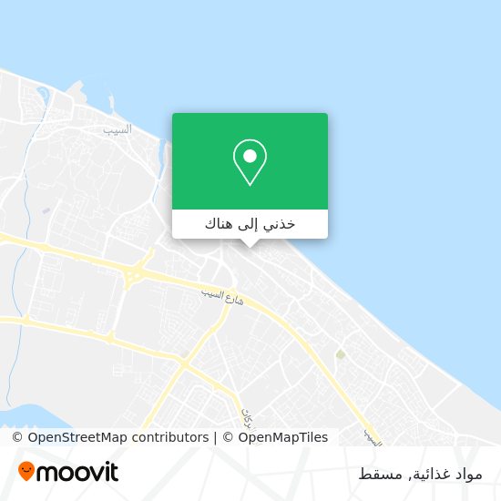 خريطة مواد غذائية