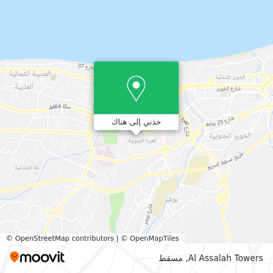خريطة Al Assalah Towers