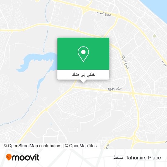 خريطة Tahomirs Place