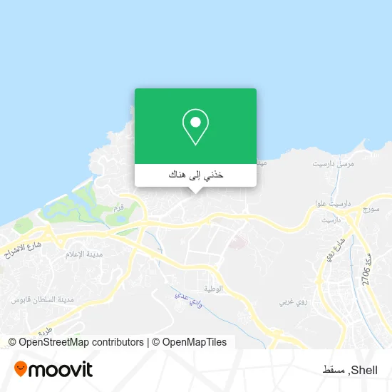 خريطة Shell