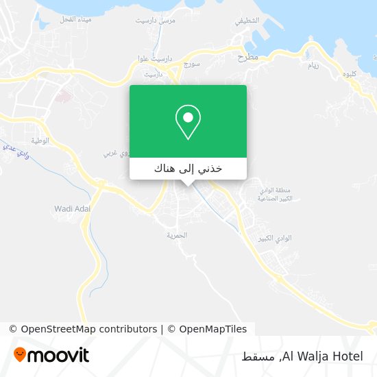 خريطة Al Walja Hotel