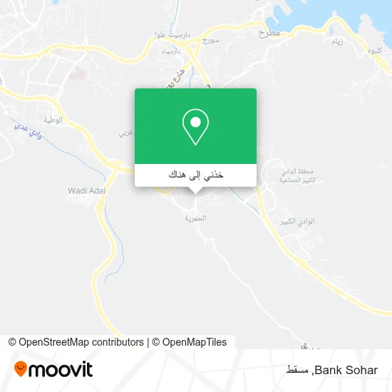 خريطة Bank Sohar