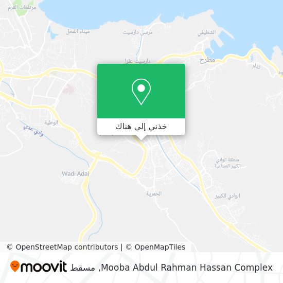 خريطة Mooba Abdul Rahman Hassan Complex