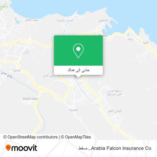 خريطة Arabia Falcon Insurance Co.