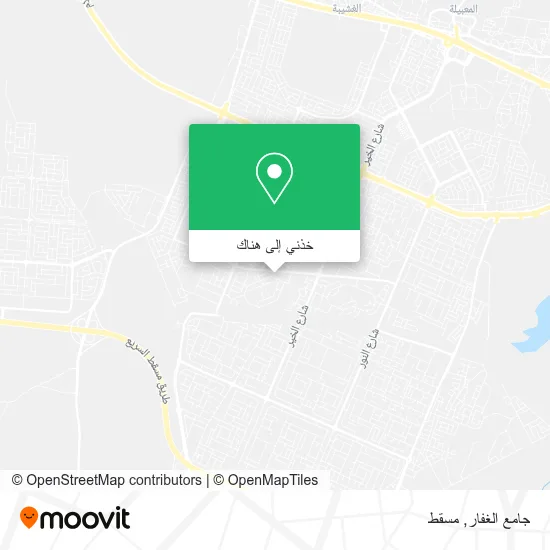 خريطة جامع الغفار