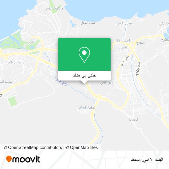 خريطة البنك الأهلي