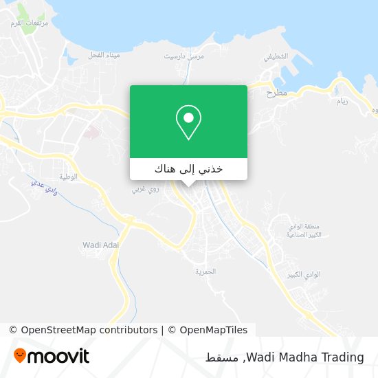 خريطة Wadi Madha Trading