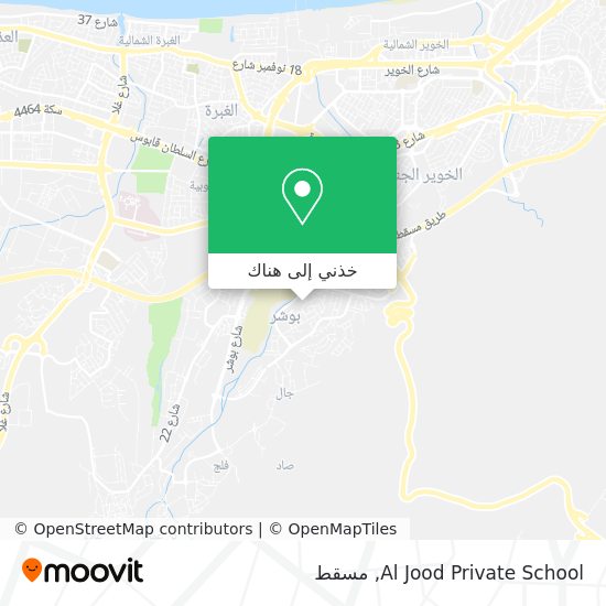 خريطة Al Jood Private School