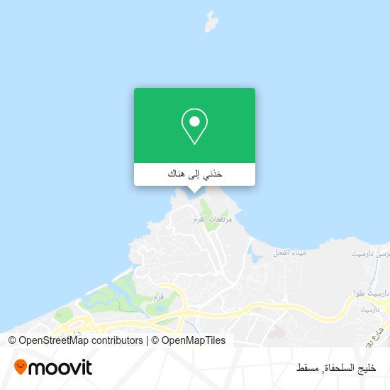 خريطة خليج السلحفاة
