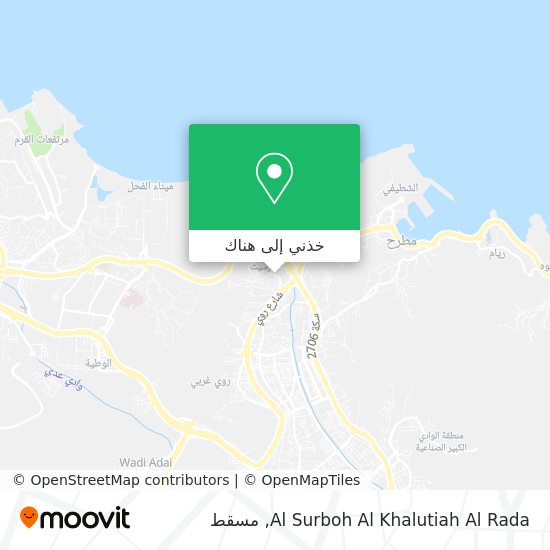 خريطة Al Surboh Al Khalutiah Al Rada