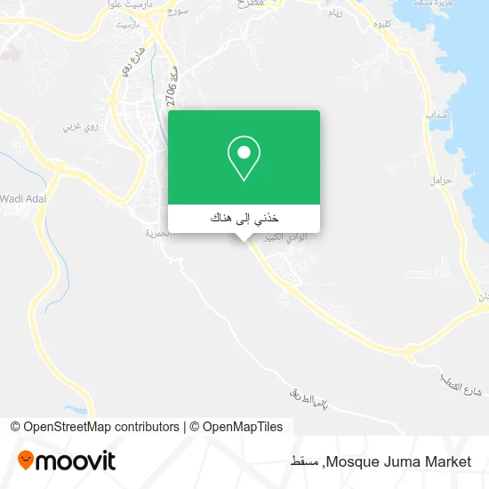 خريطة Mosque Juma Market