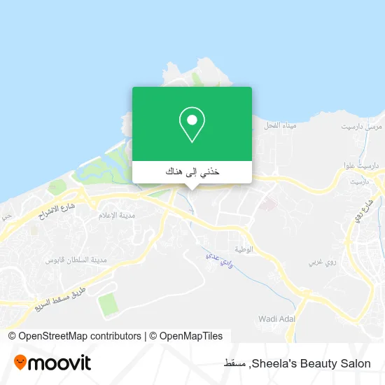 خريطة Sheela's Beauty Salon