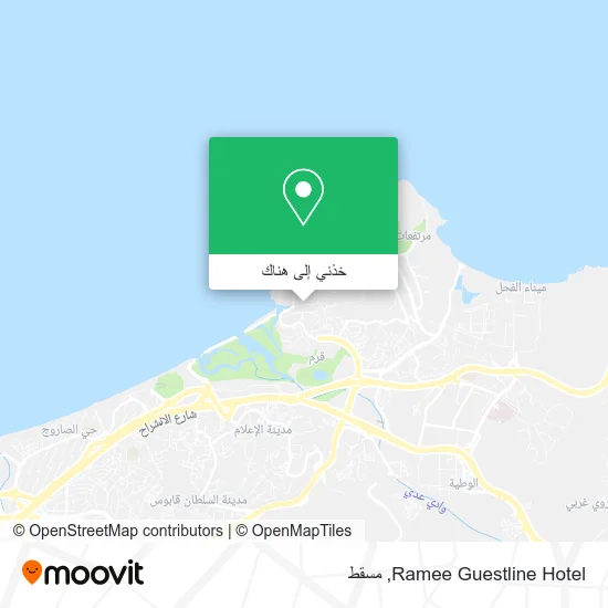 خريطة Ramee Guestline Hotel