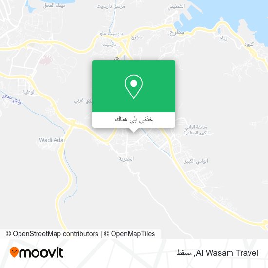 خريطة Al Wasam Travel