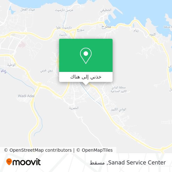 خريطة Sanad Service Center