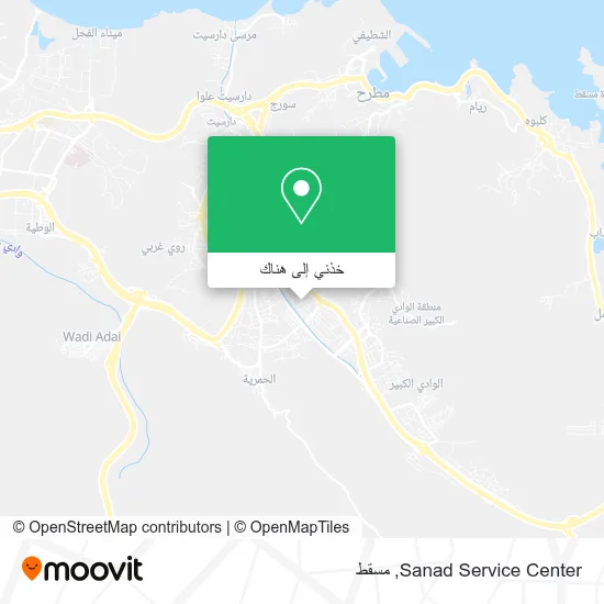 خريطة Sanad Service Center