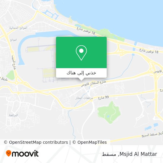 خريطة Msjid Al Mattar