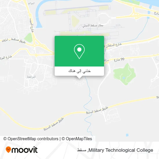 خريطة Military Technological College