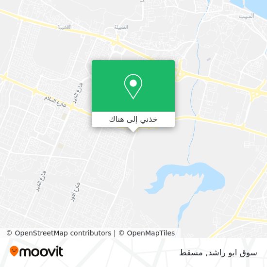 خريطة سوق ابو راشد