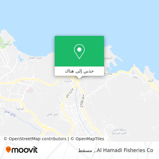 خريطة Al Hamadi Fisheries Co.
