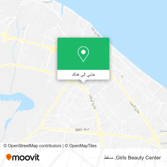 خريطة Girls Beauty Center