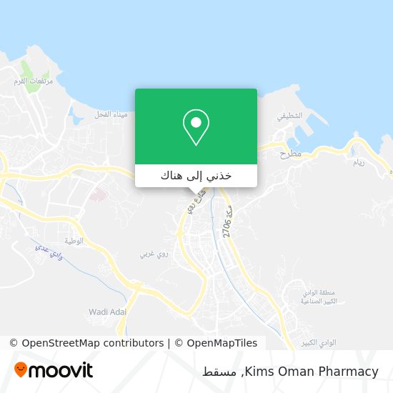 خريطة Kims Oman Pharmacy