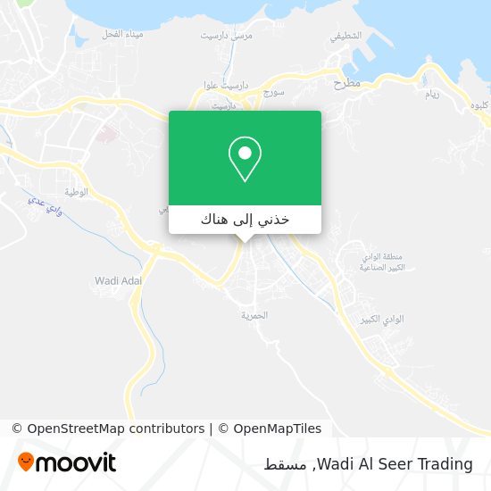 خريطة Wadi Al Seer Trading