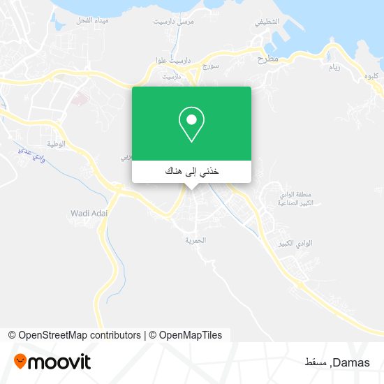 خريطة Damas