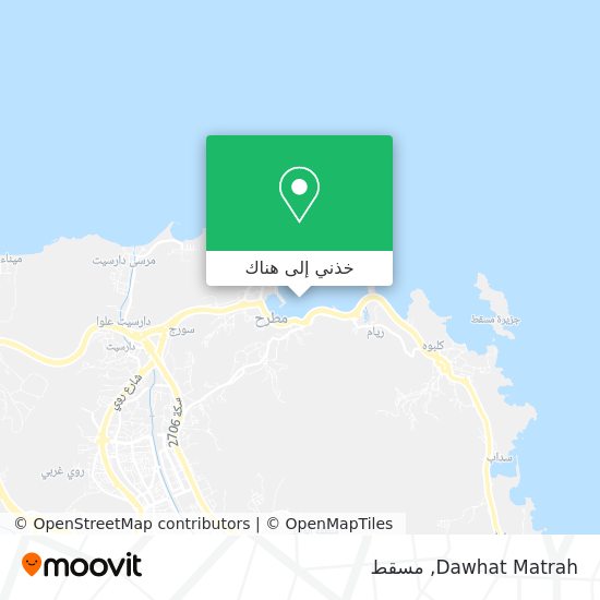 خريطة Dawhat Matrah