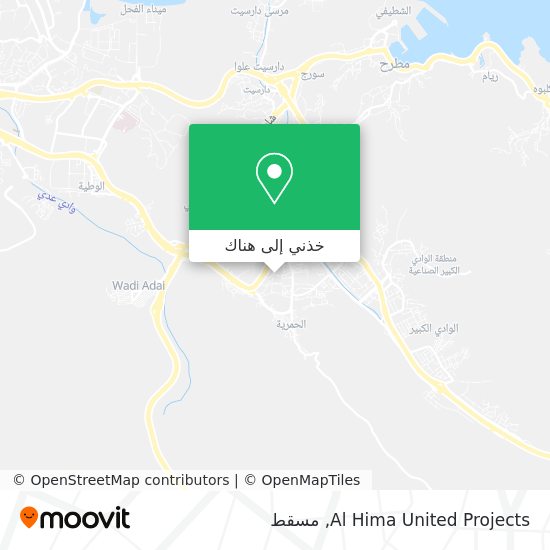 خريطة Al Hima United Projects